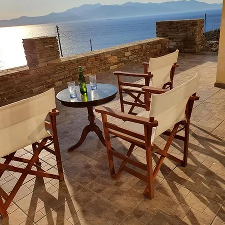 Willa Μπαλκονι Στο Αιγαιο Makrotándalon Zewnętrze zdjęcie